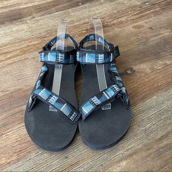 Teva Men's Original Universal - Peaks Black Size 12 - Picture 2 of 9